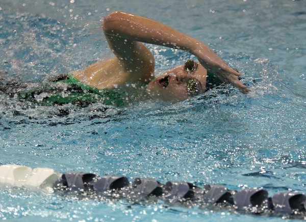 Nashoba Swim Team Records Crashing In