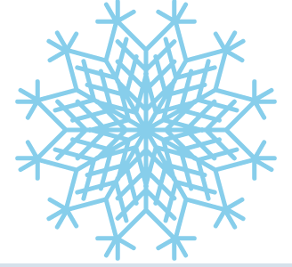 A snowflake designed by a student during Hour of Code