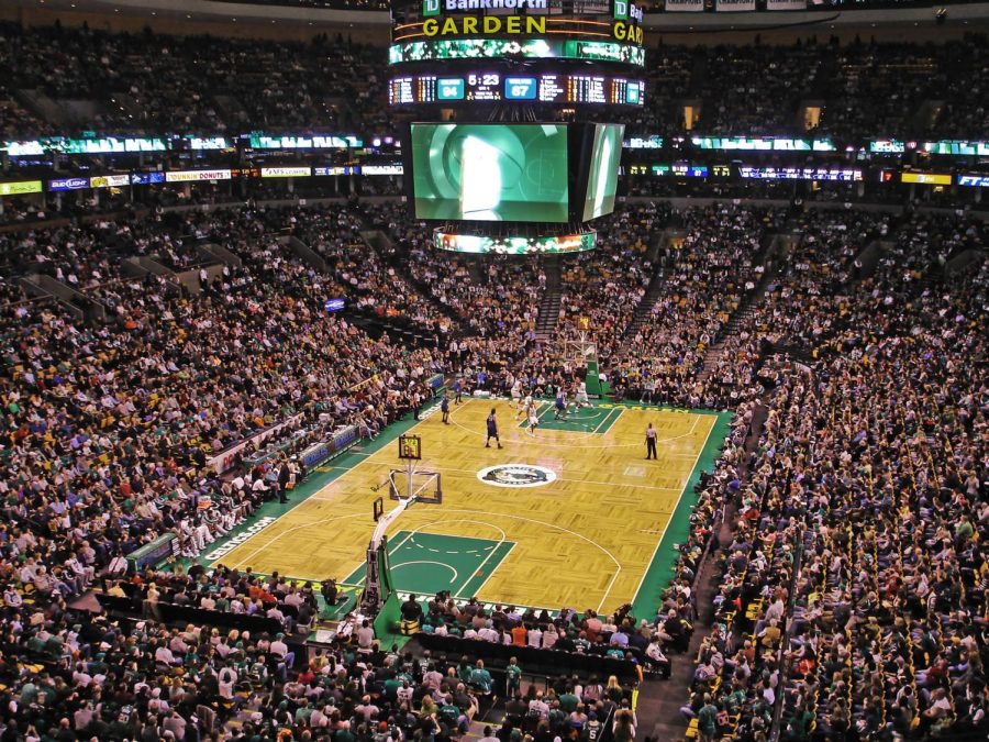Celtics_game_versus_the_Timberwolves,_February,_1_2009